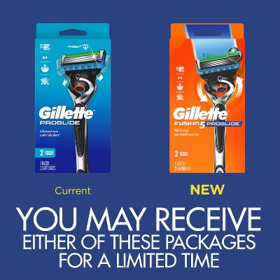 Gillette ProGlide Men's Razor + 2 Razor Blade Refills - Missing Box