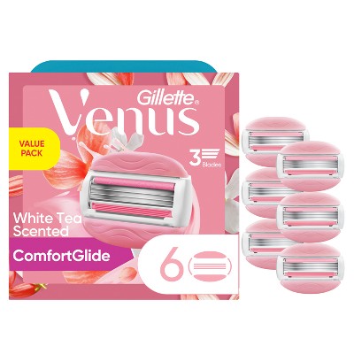 Venus Comfortglide White Tea Women's Razor Blade Refills 6ct - Missing Box