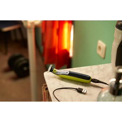 Philips Norelco OneBlade 360 Face & Body Rechargeable Men's Electric Shaver and Trimmer QP2834/70 - Imperfect Box