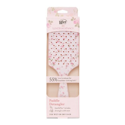 Wet Brush x LoveShackFancy Paddle Detangler Hair Brush English Ivy Pink - Missing Box