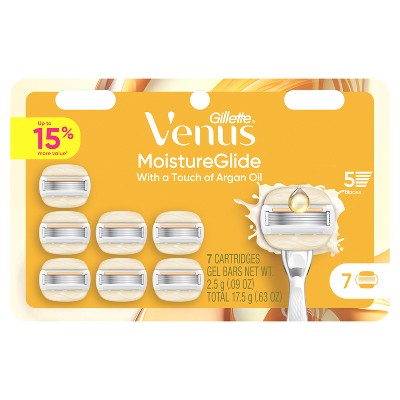 Venus Moisture Glide Women's Razor Blade Refills 7ct - Missing Box