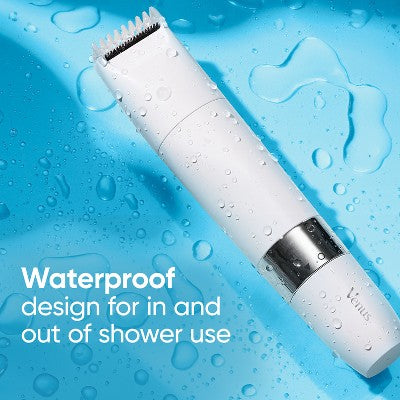 Venus for Pubic Hair & Skin Gentle Trimmer + 1 Attachment Comb 2pk - Imperfect Box