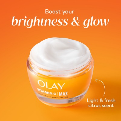 Olay Regenerist Vitamin C + Peptide 24 MAX Face Moisturizer 1.7oz - Imperfect Box