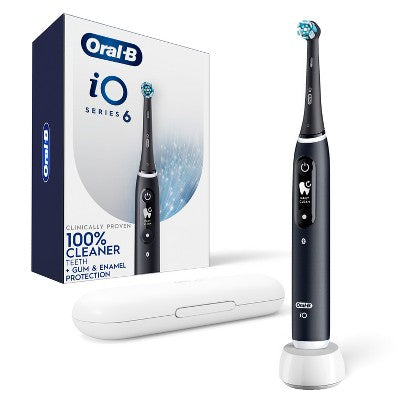 Oral-B iO6 Black Electric Toothbrush - Imperfect Box