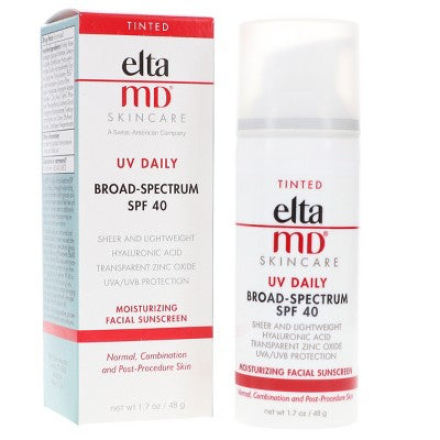 EltaMD UV Daily Broad-Spectrum SPF 40 Tinted Moisturizing Facial Sunscreen 1.7 oz - Missing Box