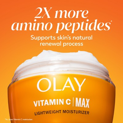 Olay Regenerist Vitamin C + Peptide 24 MAX Face Moisturizer 1.7oz - Imperfect Box