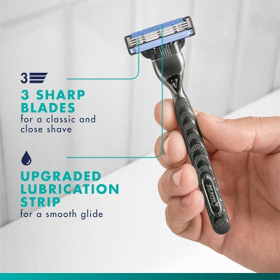 Gillette Mach3 Men's Razor Blade Refills 4ct  - Imperfect Box